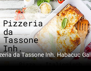 Pizzeria da Tassone Inh. Habacuc Gallardo