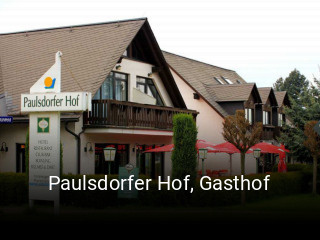 Paulsdorfer Hof, Gasthof