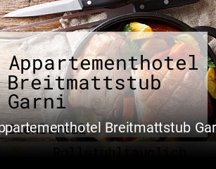 Appartementhotel Breitmattstub Garni