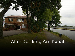 Alter Dorfkrug Am Kanal