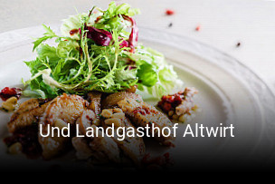 Und Landgasthof Altwirt