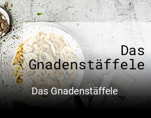 Das Gnadenstäffele