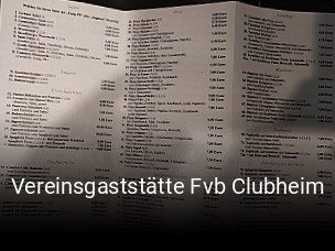 Vereinsgaststätte Fvb Clubheim