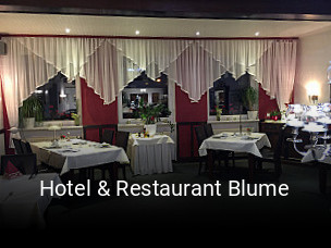 Hotel & Restaurant Blume