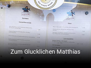 Zum Glucklichen Matthias