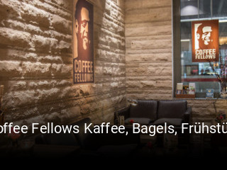 Coffee Fellows Kaffee, Bagels, Frühstück