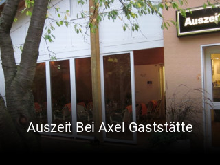 Auszeit Bei Axel Gaststätte