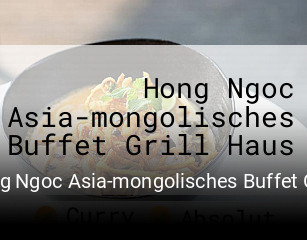 Hong Ngoc Asia-mongolisches Buffet Grill Haus