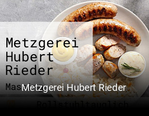 Metzgerei Hubert Rieder