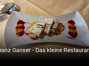 Franz Ganser - Das kleine Restaurant