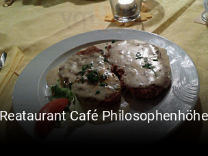 Reataurant Café Philosophenhöhe