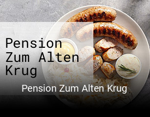 Pension Zum Alten Krug