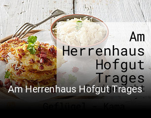 Am Herrenhaus Hofgut Trages