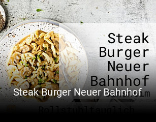 Steak Burger Neuer Bahnhof