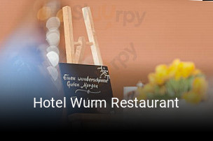 Hotel Wurm Restaurant