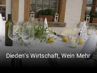 Dieden's Wirtschaft, Wein Mehr