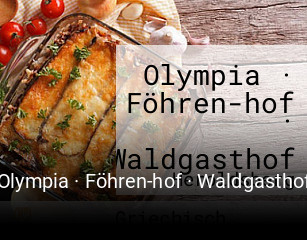 Olympia · Föhren-hof · Waldgasthof