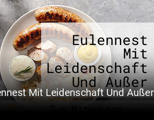 Eulennest Mit Leidenschaft Und Außer Haus Service