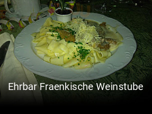 Ehrbar Fraenkische Weinstube