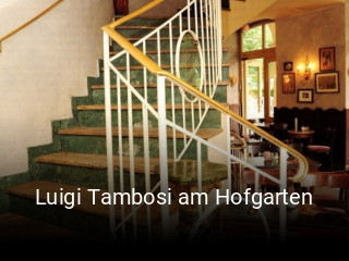 Luigi Tambosi am Hofgarten