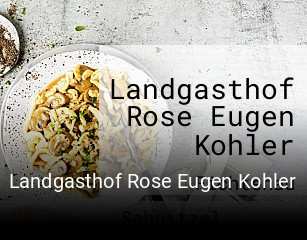 Landgasthof Rose Eugen Kohler