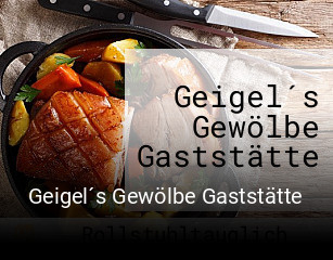 Geigel´s Gewölbe Gaststätte