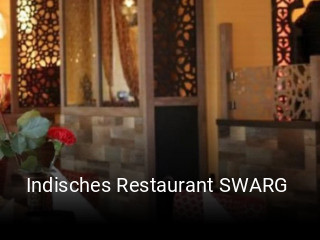 Indisches Restaurant SWARG 