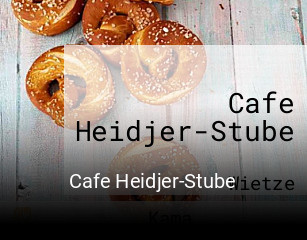 Cafe Heidjer-Stube