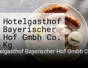 Hotelgasthof Bayerischer Hof Gmbh Co. Kg