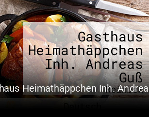 Gasthaus Heimathäppchen Inh. Andreas Guß