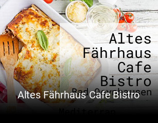 Altes Fährhaus Cafe Bistro