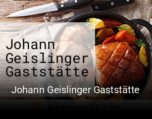 Johann Geislinger Gaststätte