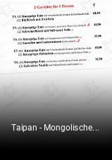 Taipan - Mongolischer Grill