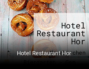 Hotel Restaurant Hor