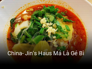 China- Jin's Haus Má Là Gé Bì