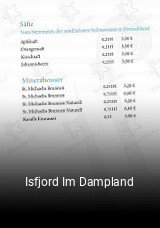 Isfjord Im Dampland