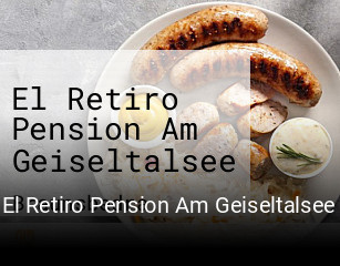 El Retiro Pension Am Geiseltalsee