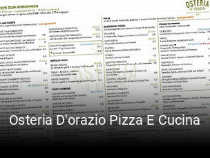 Osteria D'orazio Pizza E Cucina