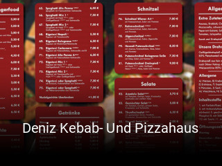 Deniz Kebab- Und Pizzahaus