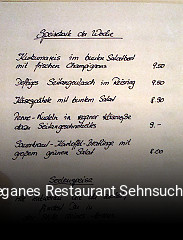 Veganes Restaurant Sehnsuchtskuche im Reiterzentrum