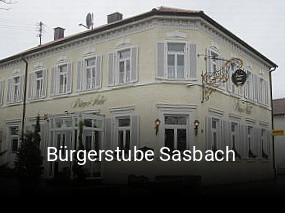 Bürgerstube Sasbach