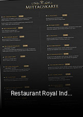 Restaurant Royal India