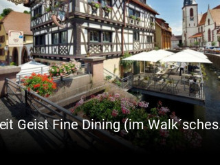 Zeit Geist Fine Dining (im Walk´sches Haus)