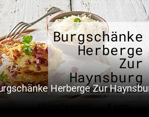 Burgschänke Herberge Zur Haynsburg