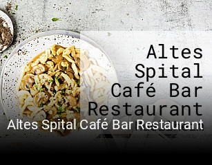 Altes Spital Café Bar Restaurant