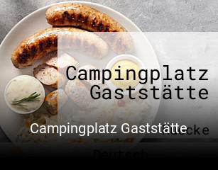 Campingplatz Gaststätte