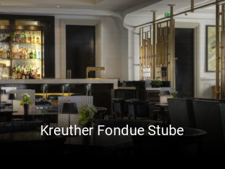 Kreuther Fondue Stube