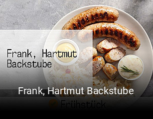 Frank, Hartmut Backstube