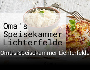 Oma's Speisekammer Lichterfelde