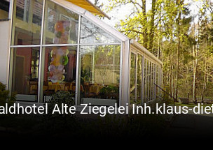 Waldhotel Alte Ziegelei Inh.klaus-dieter Poege